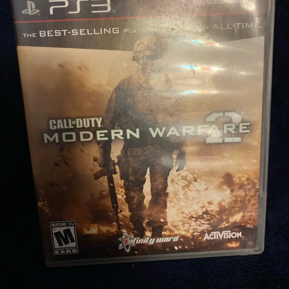 Sony PS3 Call of Duty Game Set - Black & Tan Covers